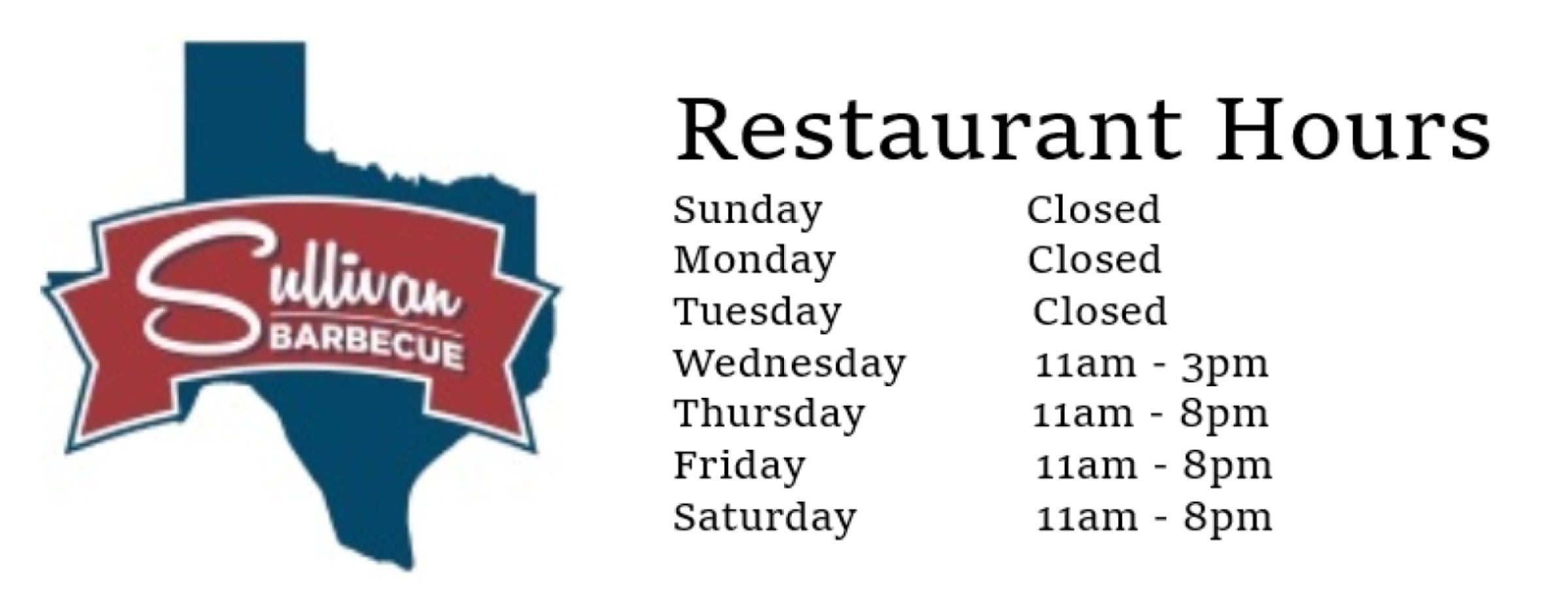 Order Online Sullivan Texas BBQ